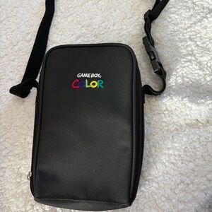 Vintage Game Boy Color Black Carrying Case
